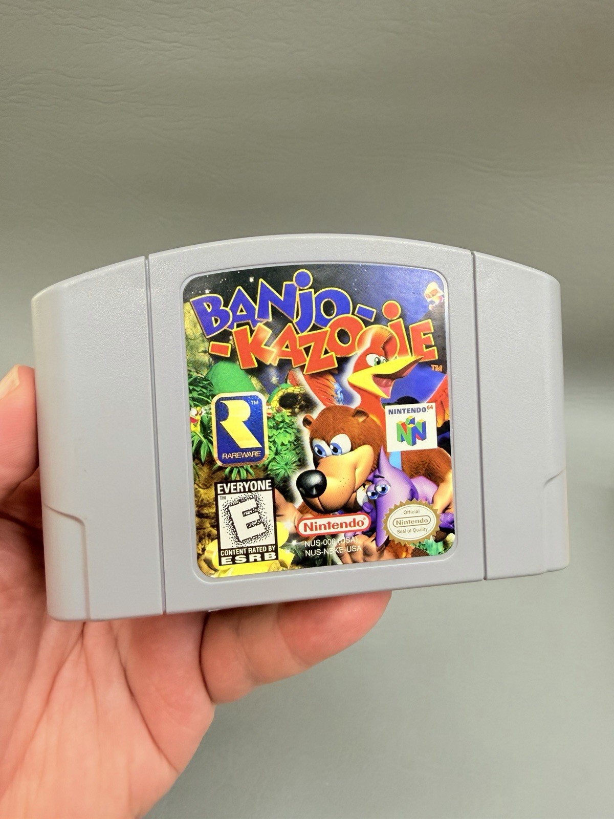 Banjo-Kazooie (Nintendo 64, 1998) N64 CIB Complete – Immaculate Condition