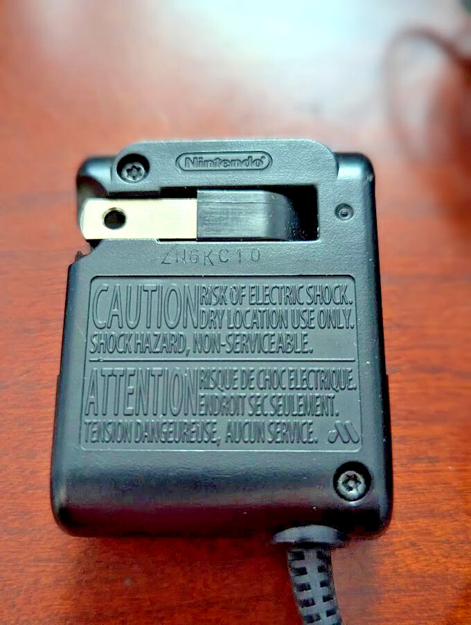 OEM Genuine Nintendo NTR-002 AC Adapter Charger for DS Lite