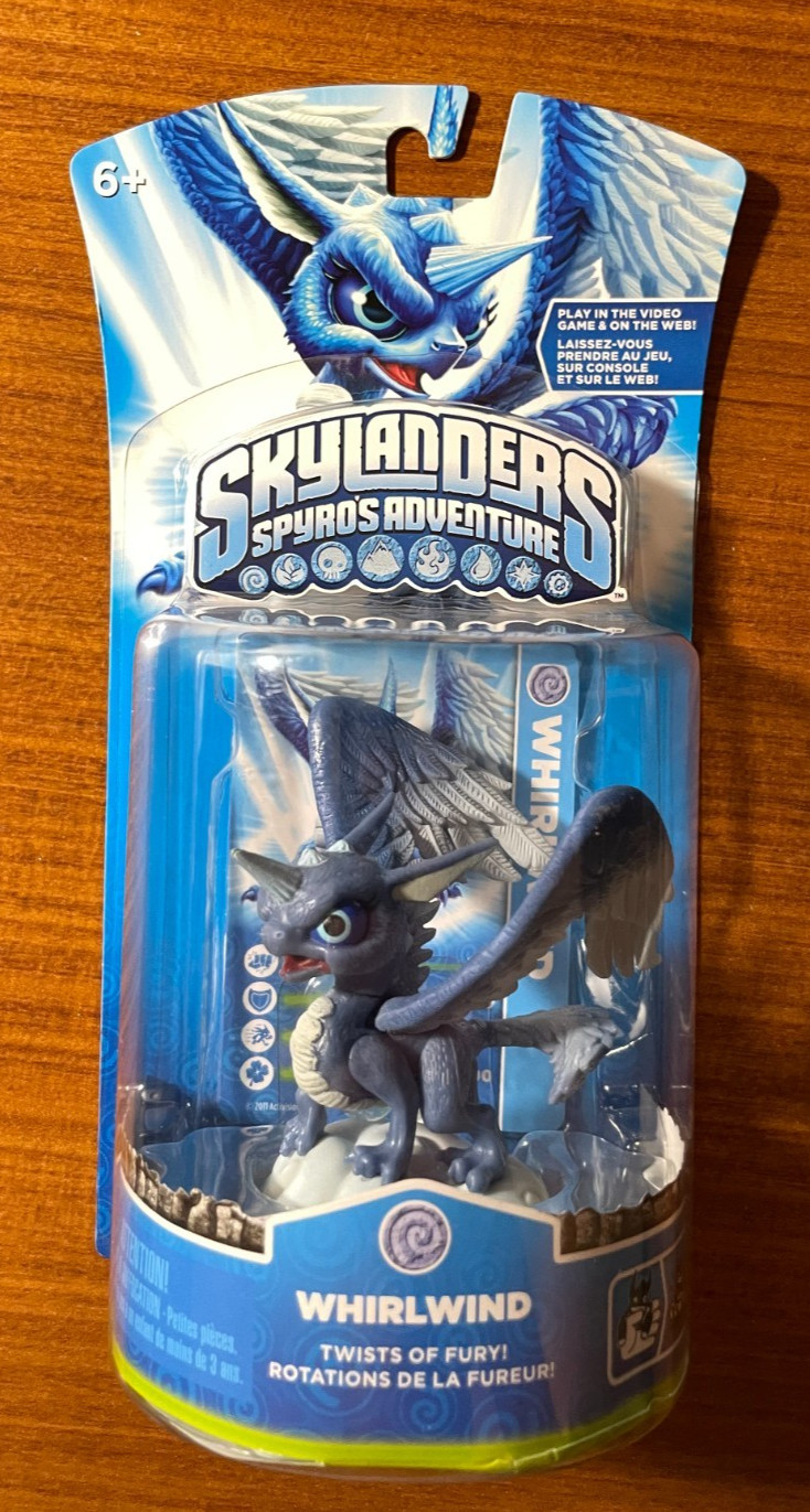 Skylanders Spyro’s Adventure WHIRLWIND Series 1 Action Figure 2011 NEW SEALED