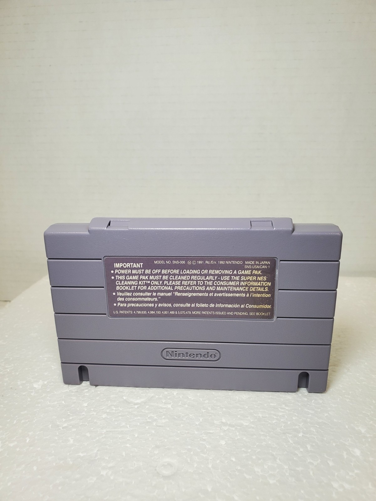Super Mario RPG Legend Of The Seven Stars ⭐️ AUTHENTIC Cartridge w Cover TESTED✅
