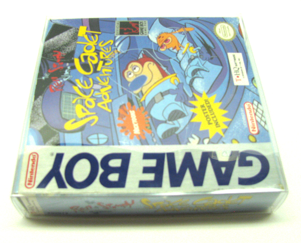 10x NINTENDO GAME BOY CLEAR PROTECTIVE BOX PROTECTOR SLEEVE CASE -FREE SHIPPING!