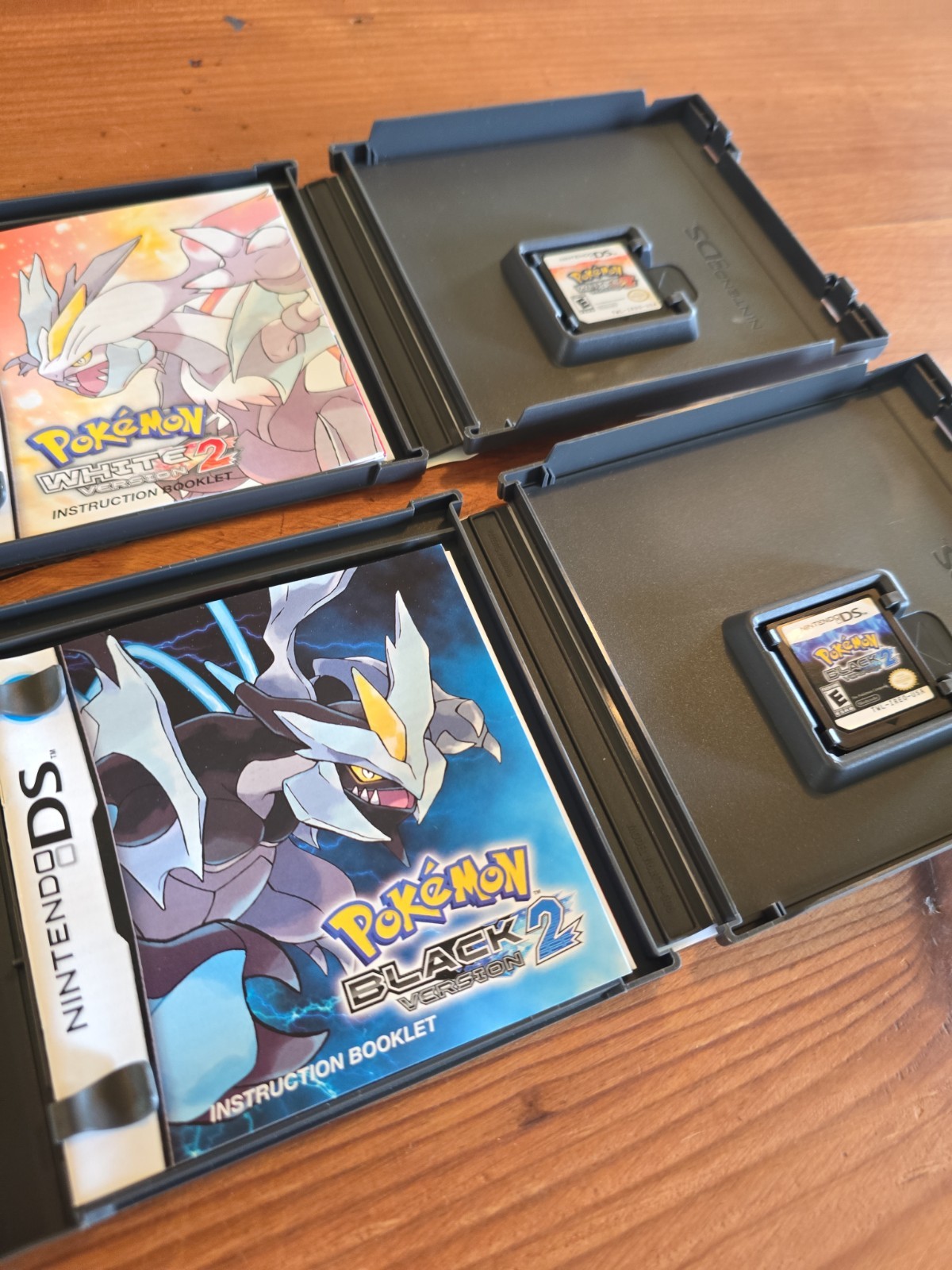 Pokemon Black 2 & White Version 2 CIB 100% Complete Nintendo Authentic Genuine