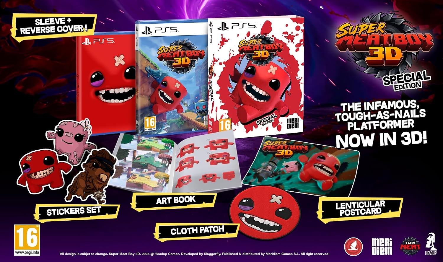 Super Meat Boy 3D Special Edition (PS5)