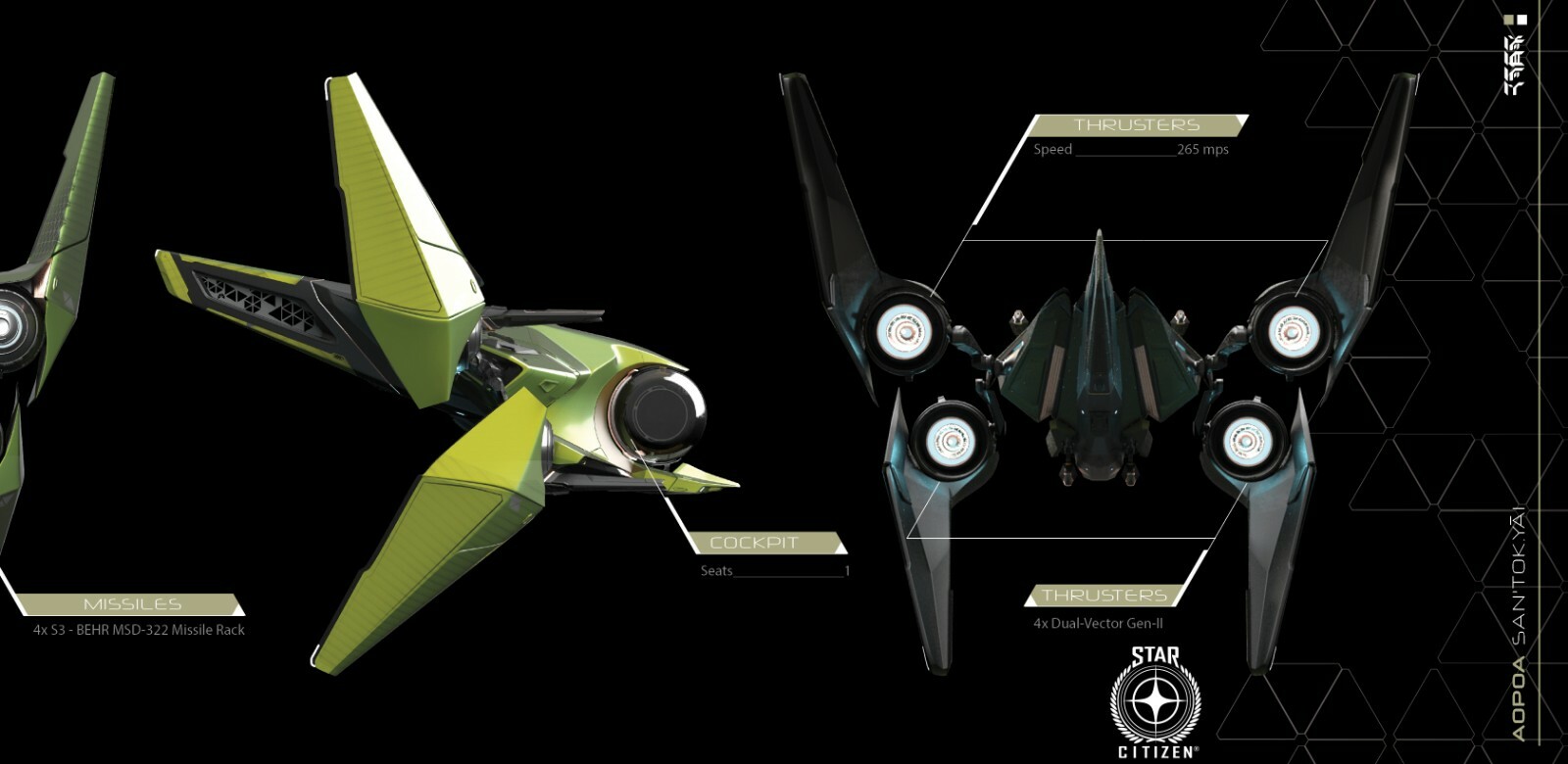 Star Citizen – AOPOA SAN’TOK.YĀI (SANTOKYAI) – UPGRADE – (CCU)