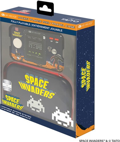 My Arcade – DGUNL-7150 Space Invaders Pocket Player Pro Portable Handheld Gaming