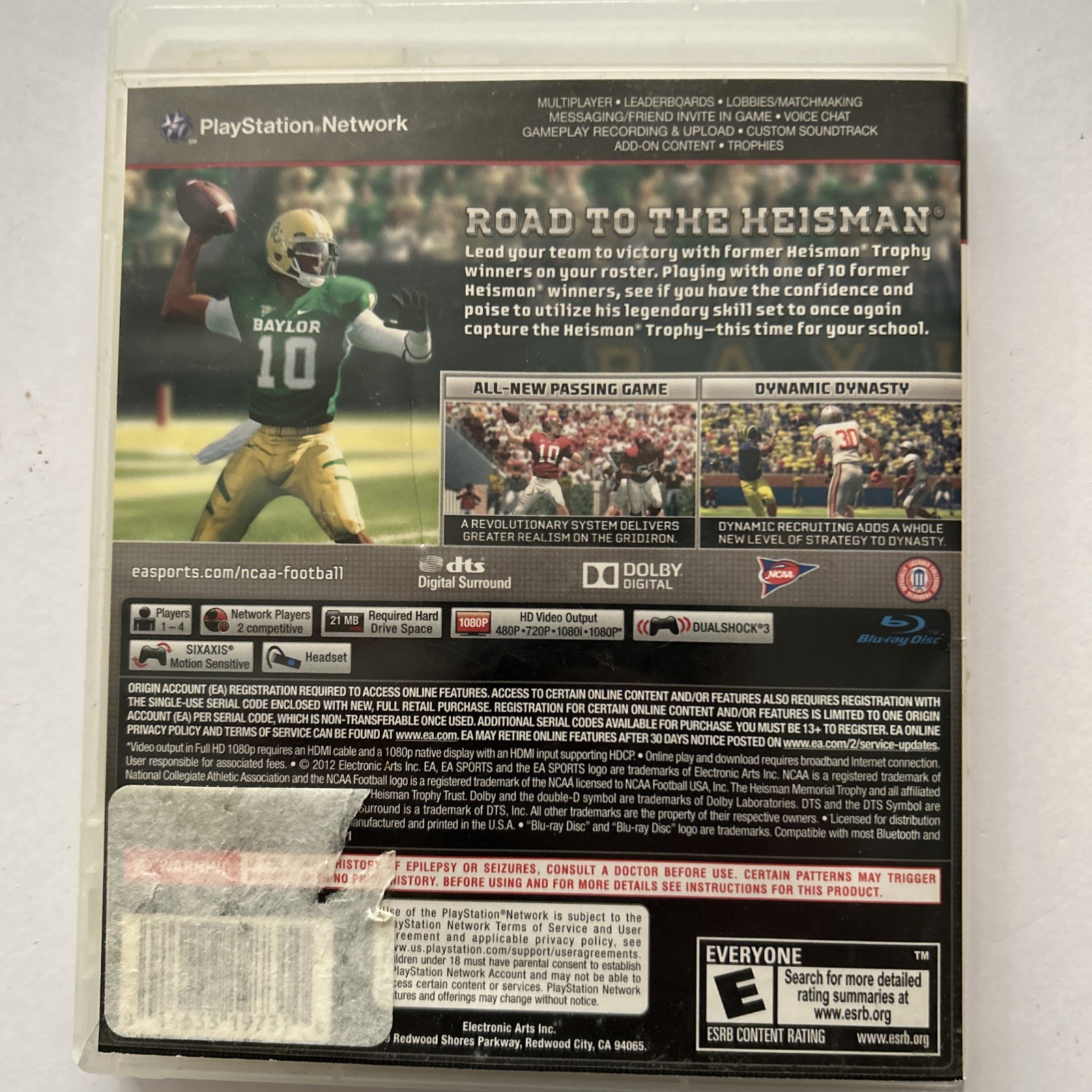 NCAA Football 13 – Sony PlayStation 3