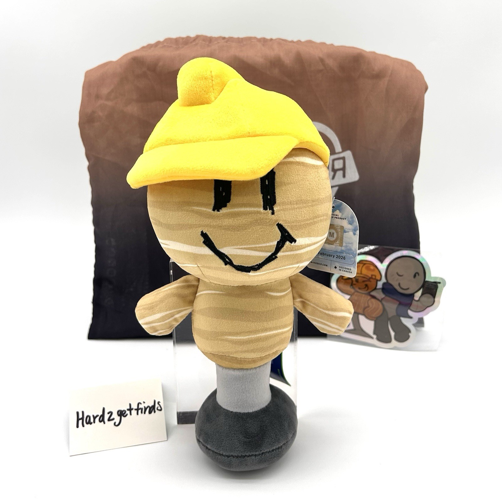 Official Makeship Mannequin Mark Plush Regretevator Game Limited Edition NWT