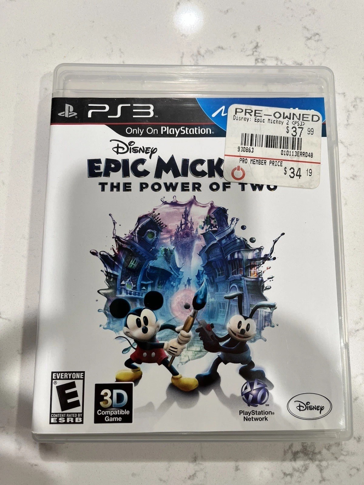 Epic Mickey 2: The Power of Two Sony PlayStation 3 (Pre-owned)