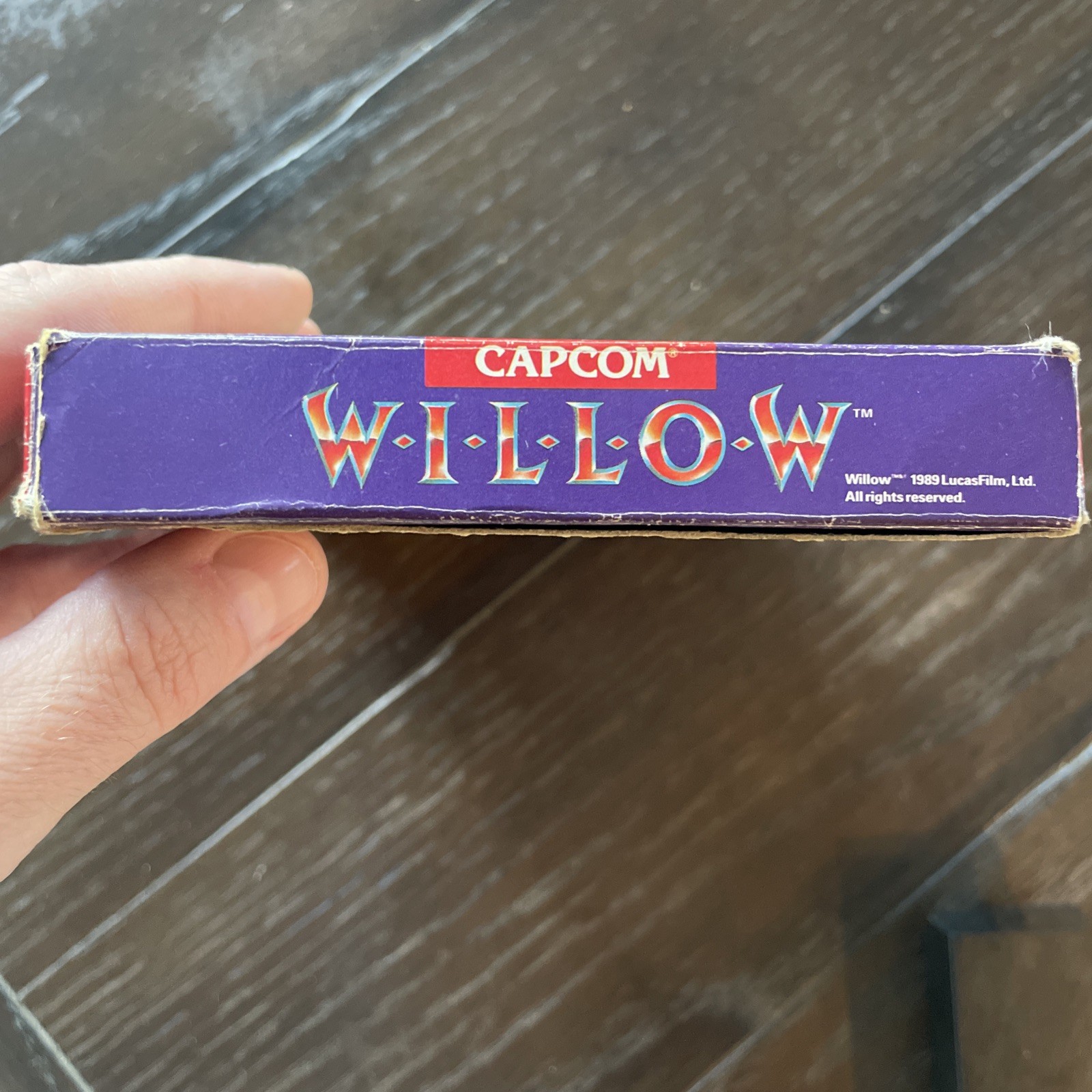 Willow for Nintendo NES Complete In Box CIB – Box, Game, Manual, Styrofoam