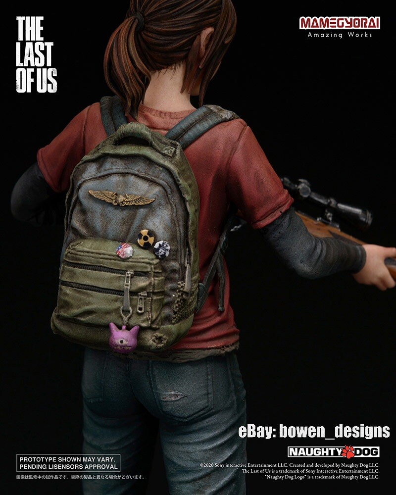 1/9 Mamegyorai The Last of Us Game JOEL ELLIE Figure Statue Set Naughty Dog PS3