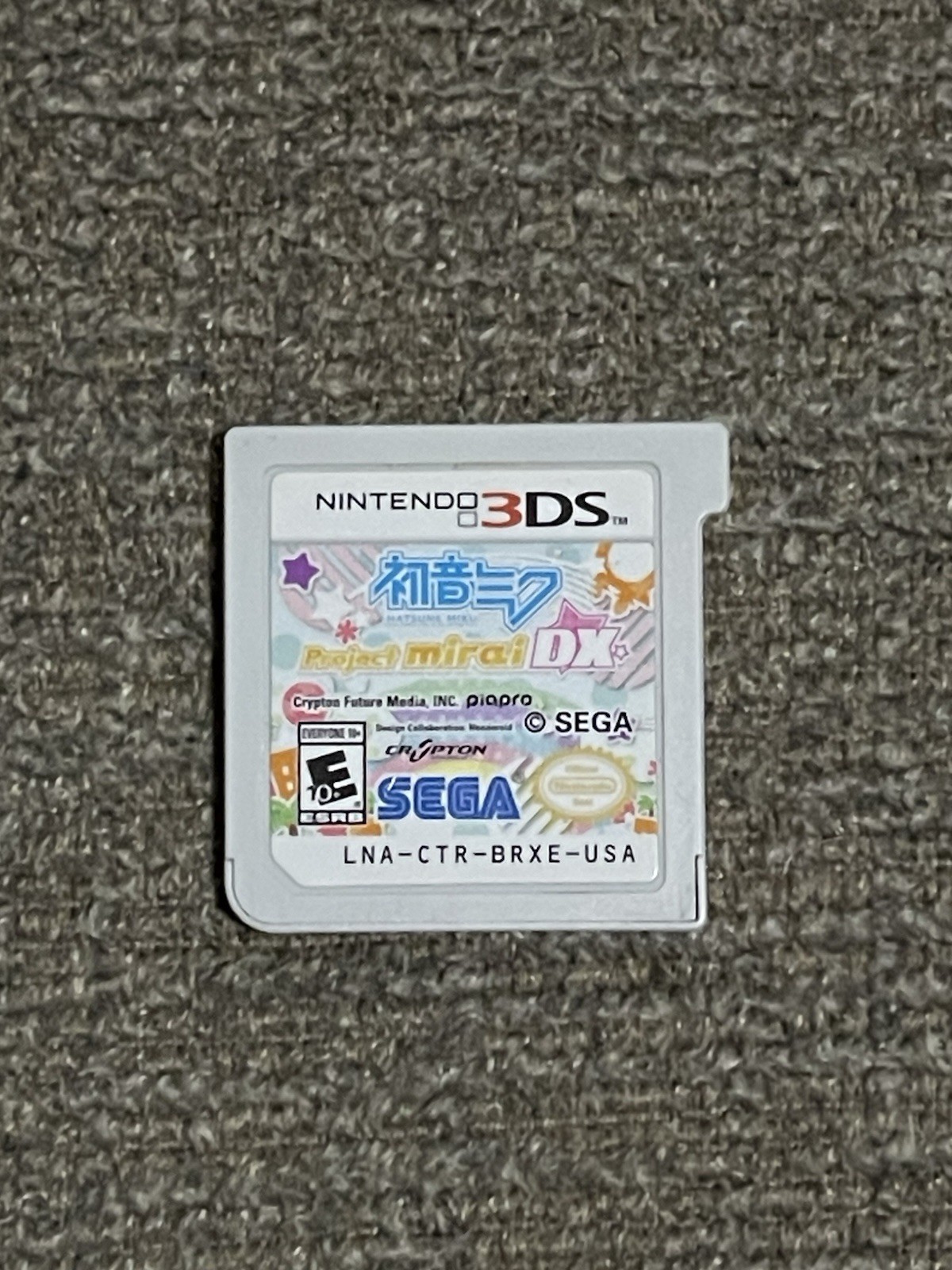 Hatsune Miku: Project Mirai DX (Nintendo 3DS, 2015) GAME Only