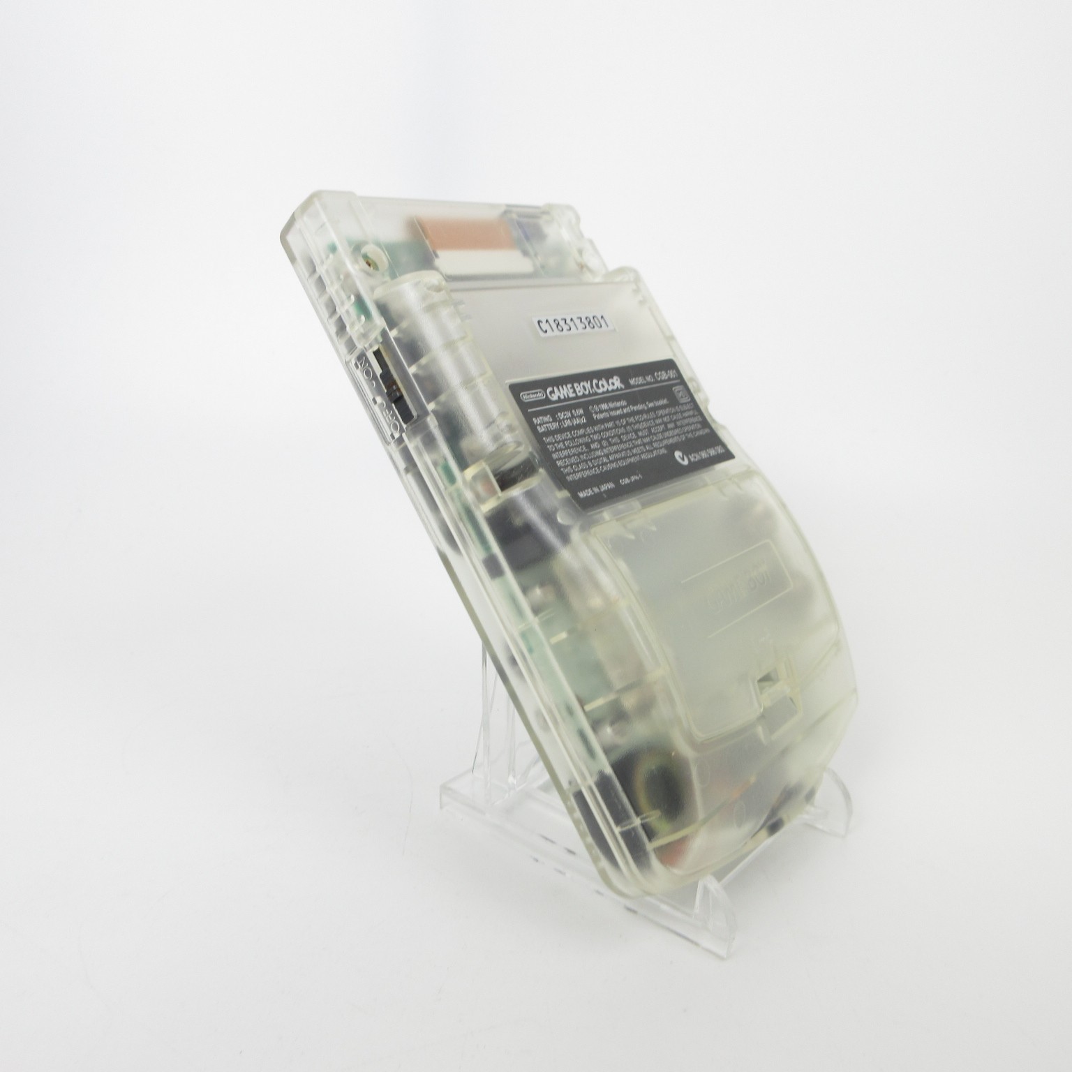 【Excellent】Nintendo Gameboy Color Clear Console #RET0510/01