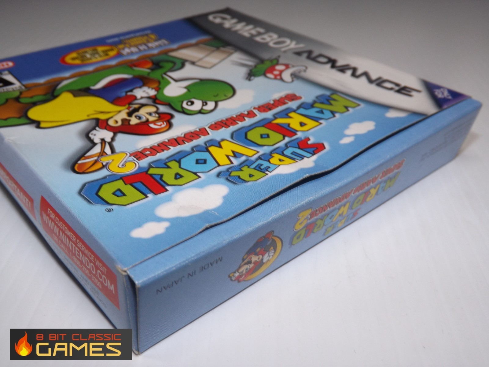 Super Mario World – BOX ONLY – NINTENDO Gameboy Advance – 73a