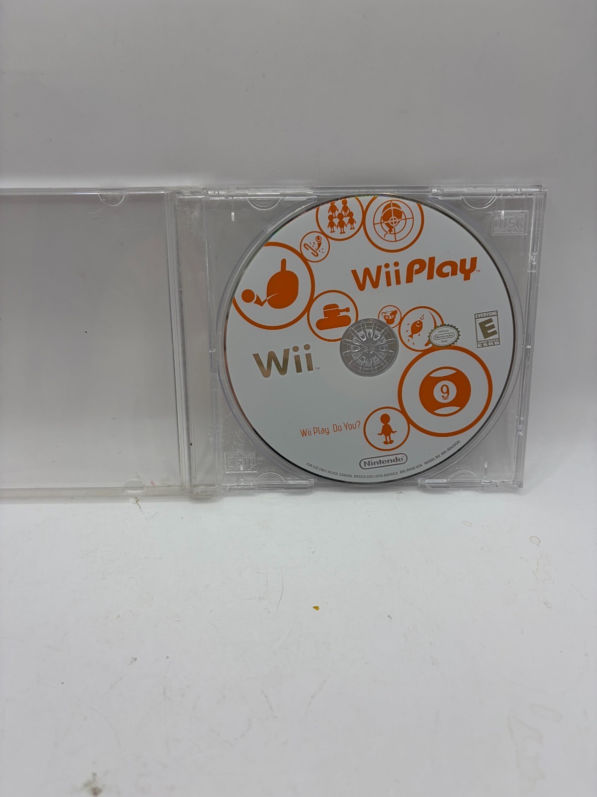 Nintendo Wii “Wii Play” Game Only