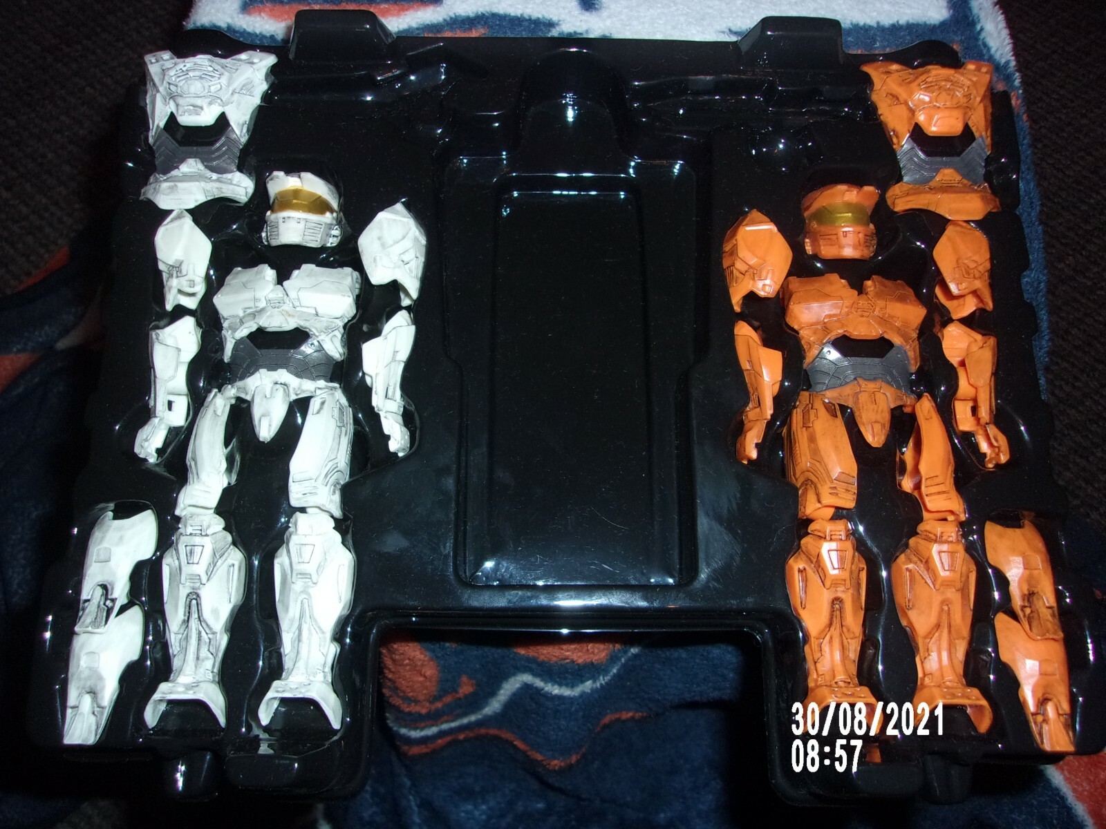 MEGA BLOKS Halo BATTLE ARMOR CLIP-ON FOR 6 INCH FIGURES NEVER USED WITH TRAY