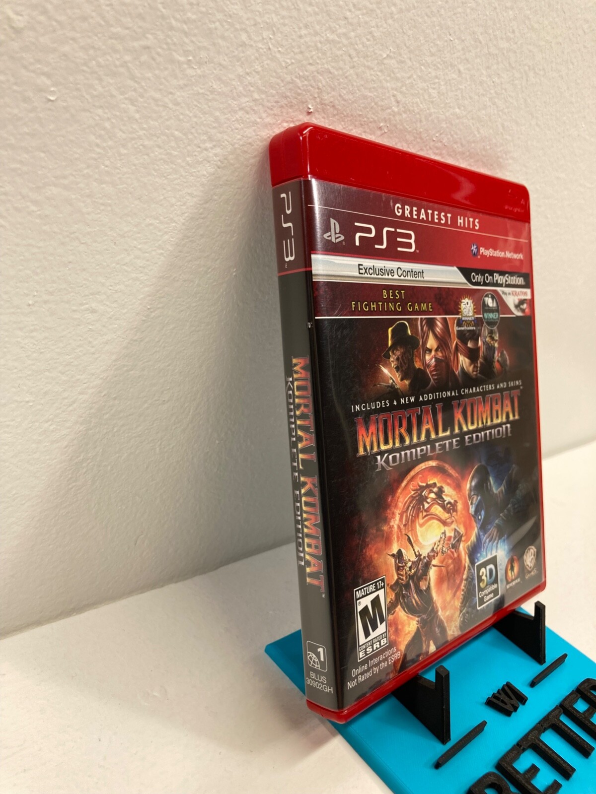 Mortal Kombat Komplete Edition PS3 Greatest Hits *MINT* Complete/Tested/Works!