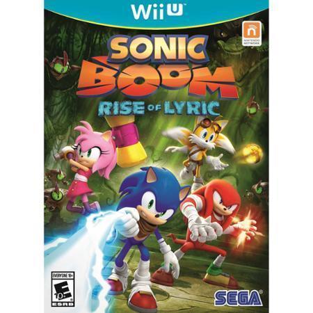 Sonic Boom: Rise of Lyric (Nintendo Wii U, 2014) Complete W/ Manual
