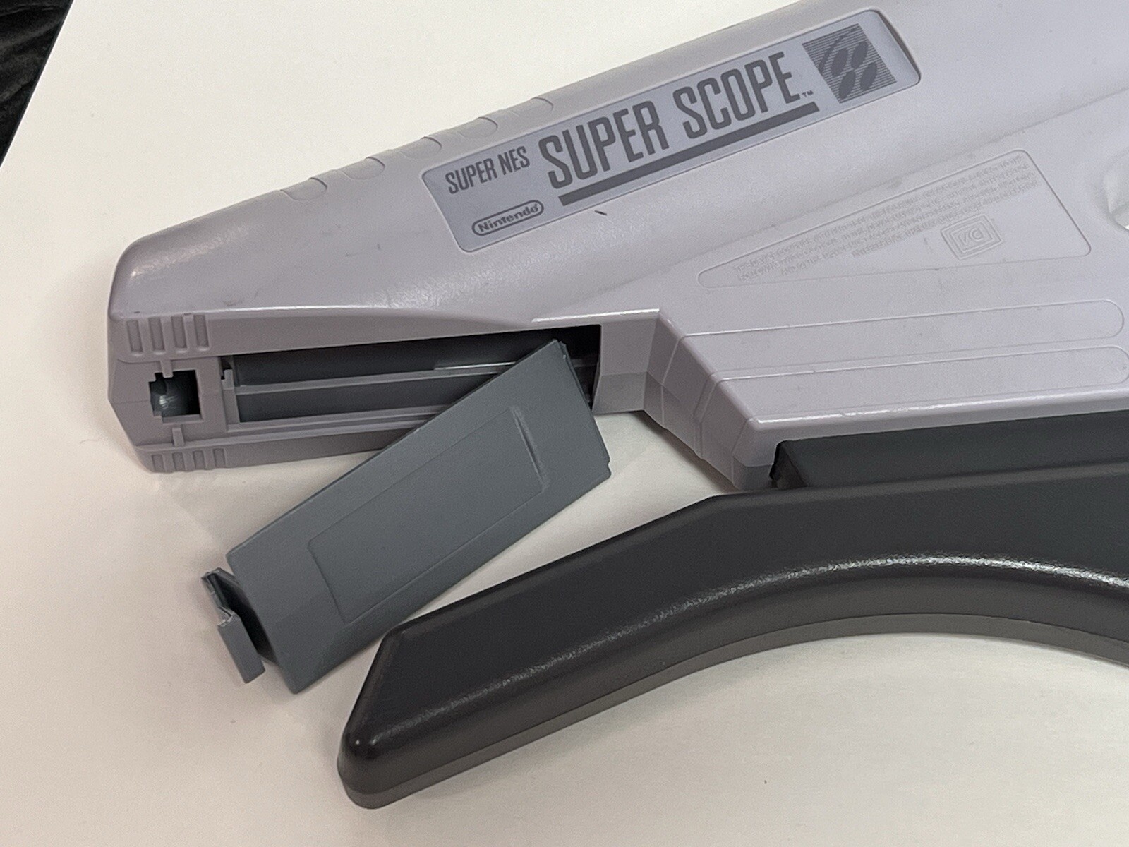 Nintendo SNES Super Scope Sight And Battery Cover Replacement