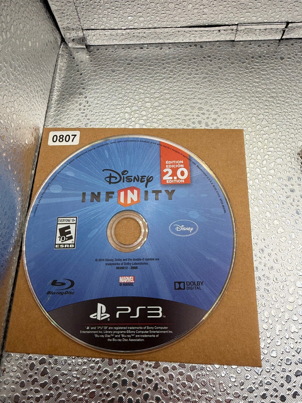 Disney Infinity 2.0 Edition PS3 Video Game Marvel Action-Adventure