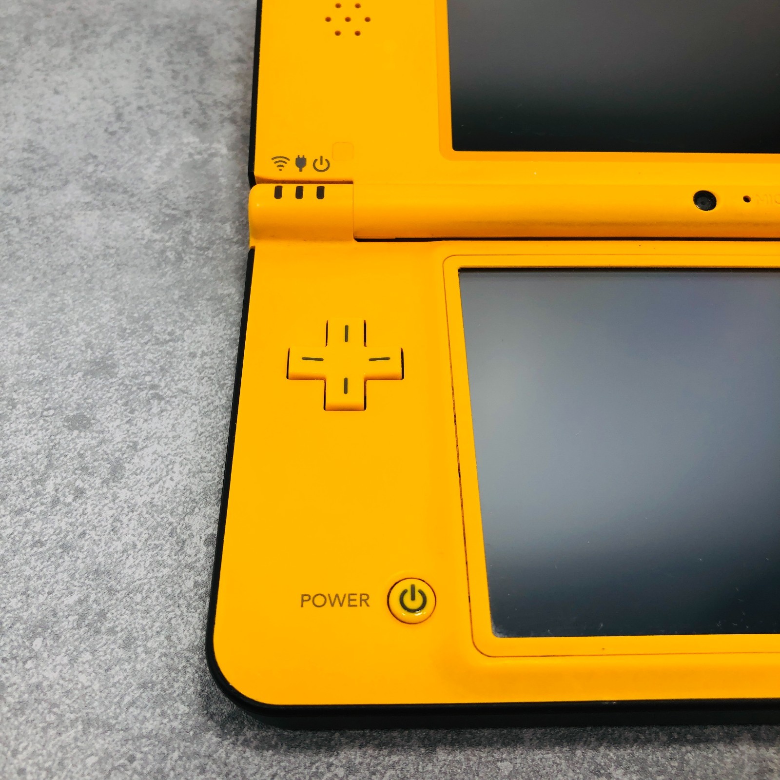 [EX+3] Nintendo DSi LL XL Console Yellow UTL-001 Region Code NTSC-J Japan 07-22