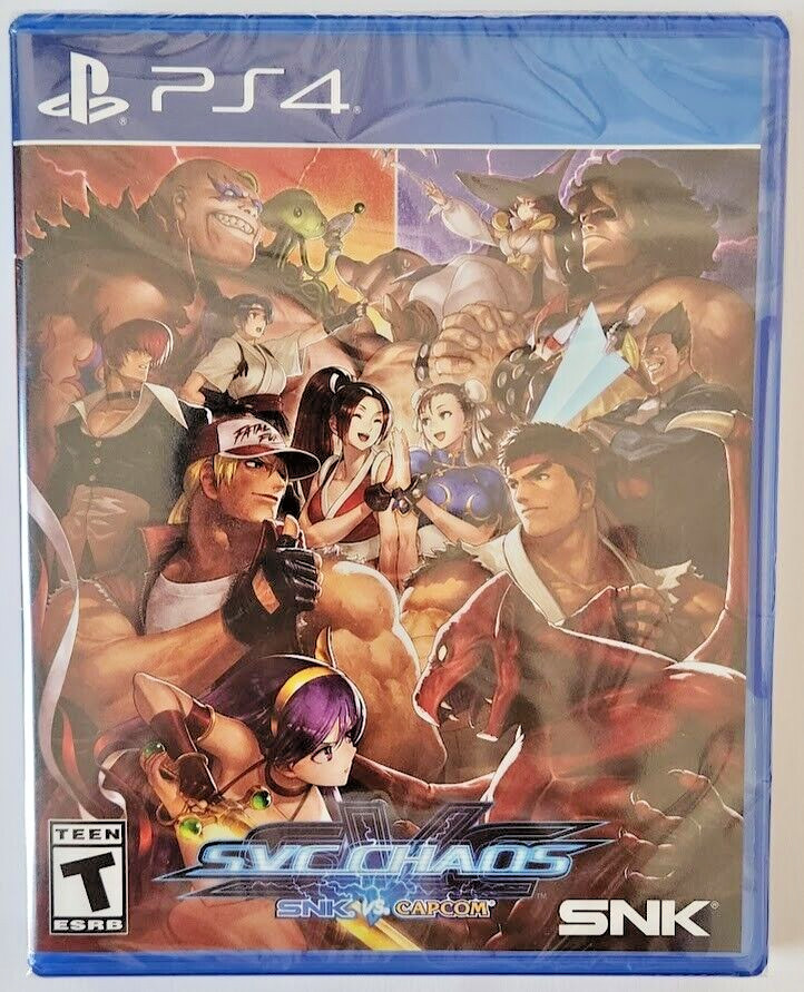 SNK vs. Capcom: SVC CHAOS PS4 Brand New Game (2024 Fighting)