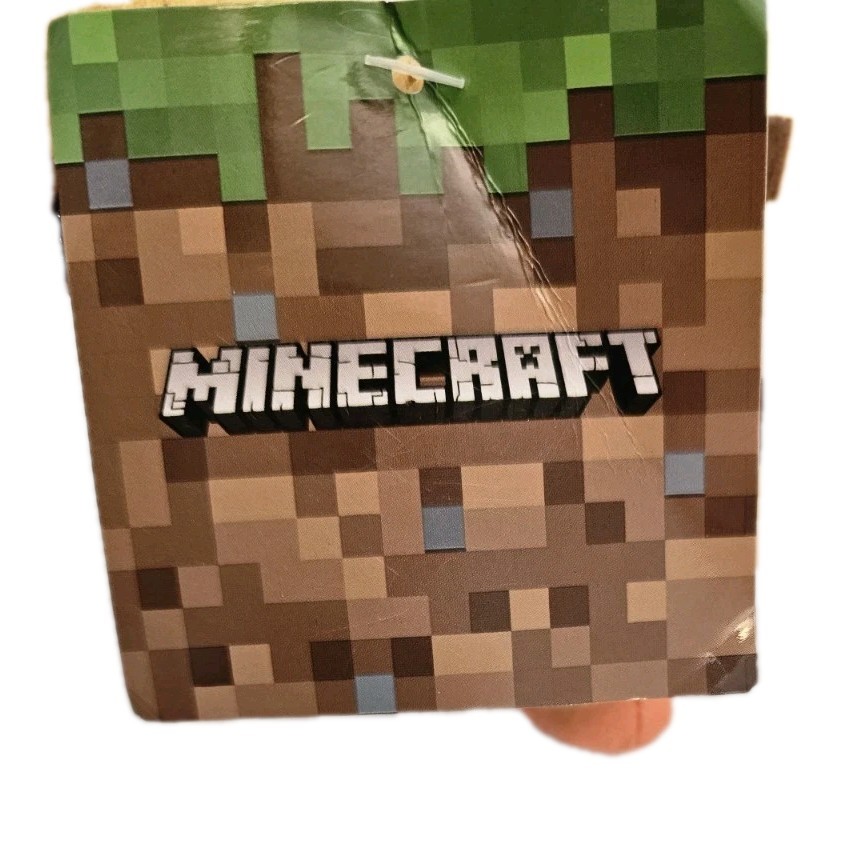 Minecraft Ocelot Plush Stuffed Animal Toy Yellow Cat Game Mojang 9″ 2019