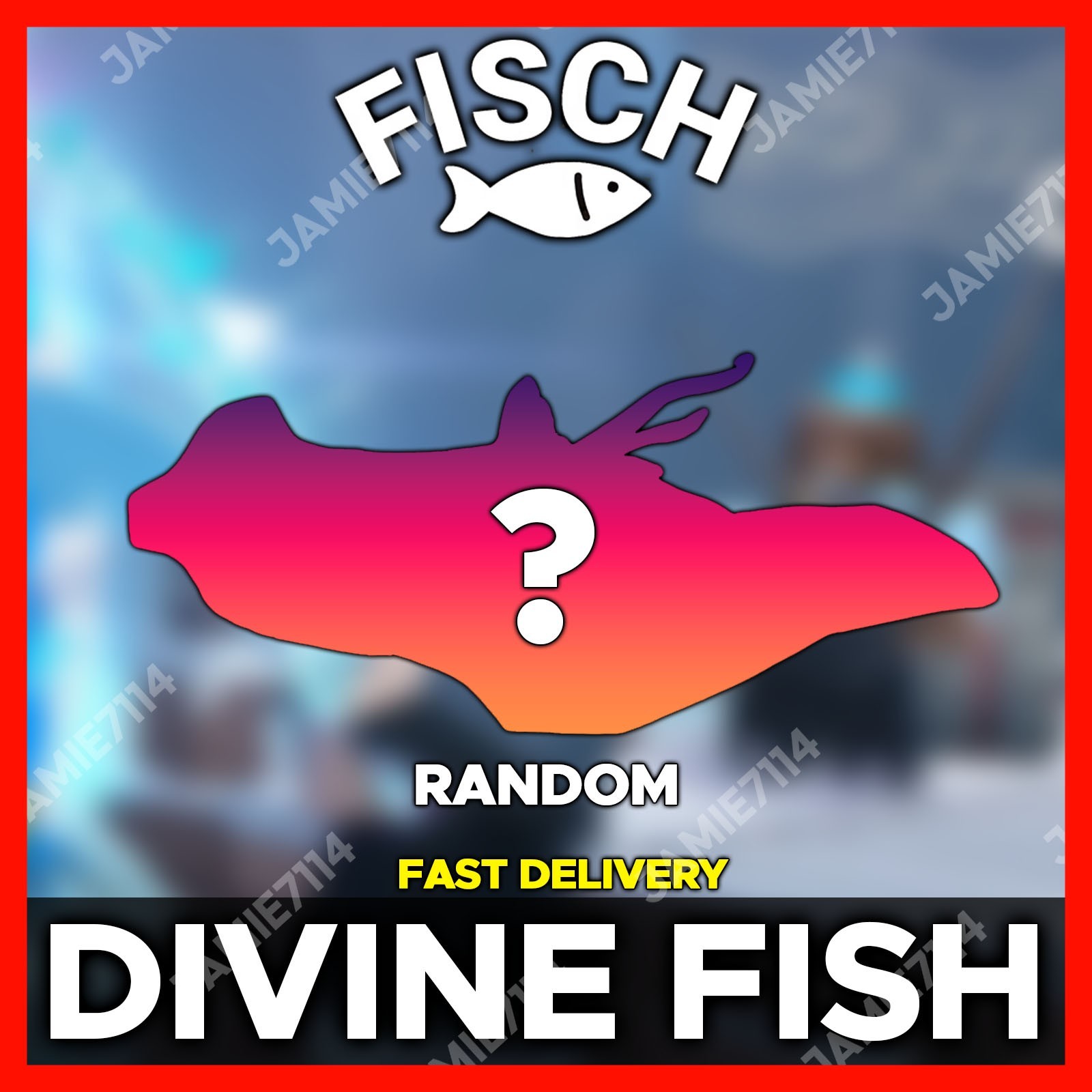 FISCH 🐟 Divine Fish (Random)‼️CHEAP & FAST SERVICE ‼️