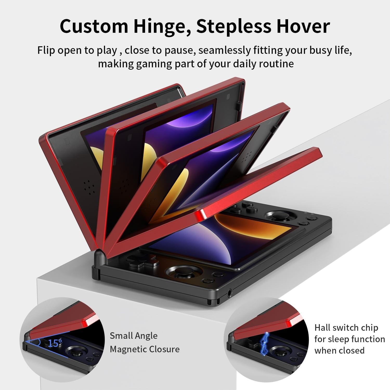 RG DS Foldable Handheld Game Console RK3568 Anbernic RG DS Android 14 System …