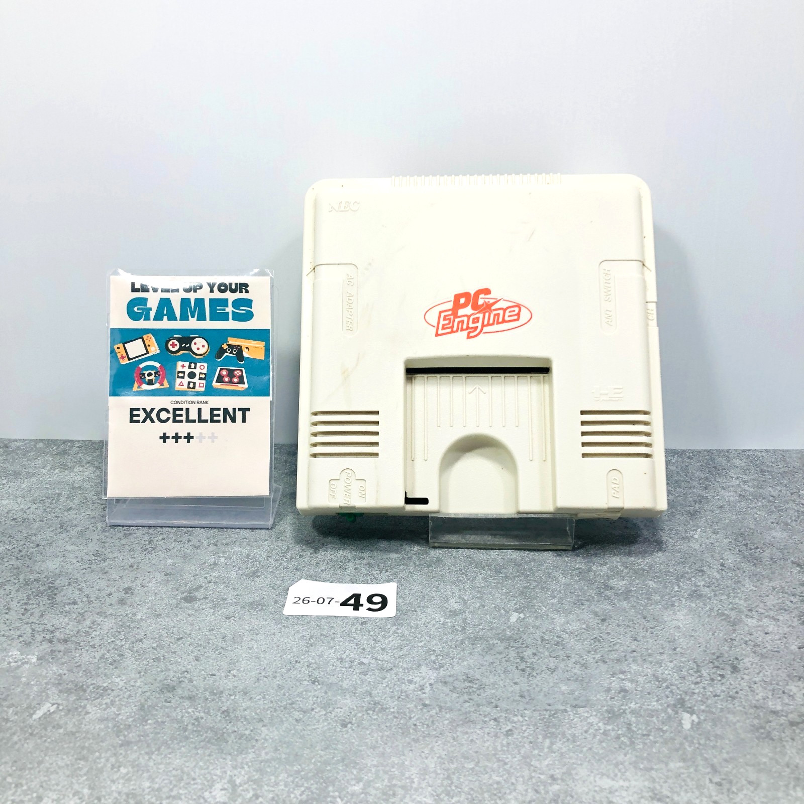 [EX+3] NEC PC Engine PI-TG001 Console only System tested Japan 26-07-49