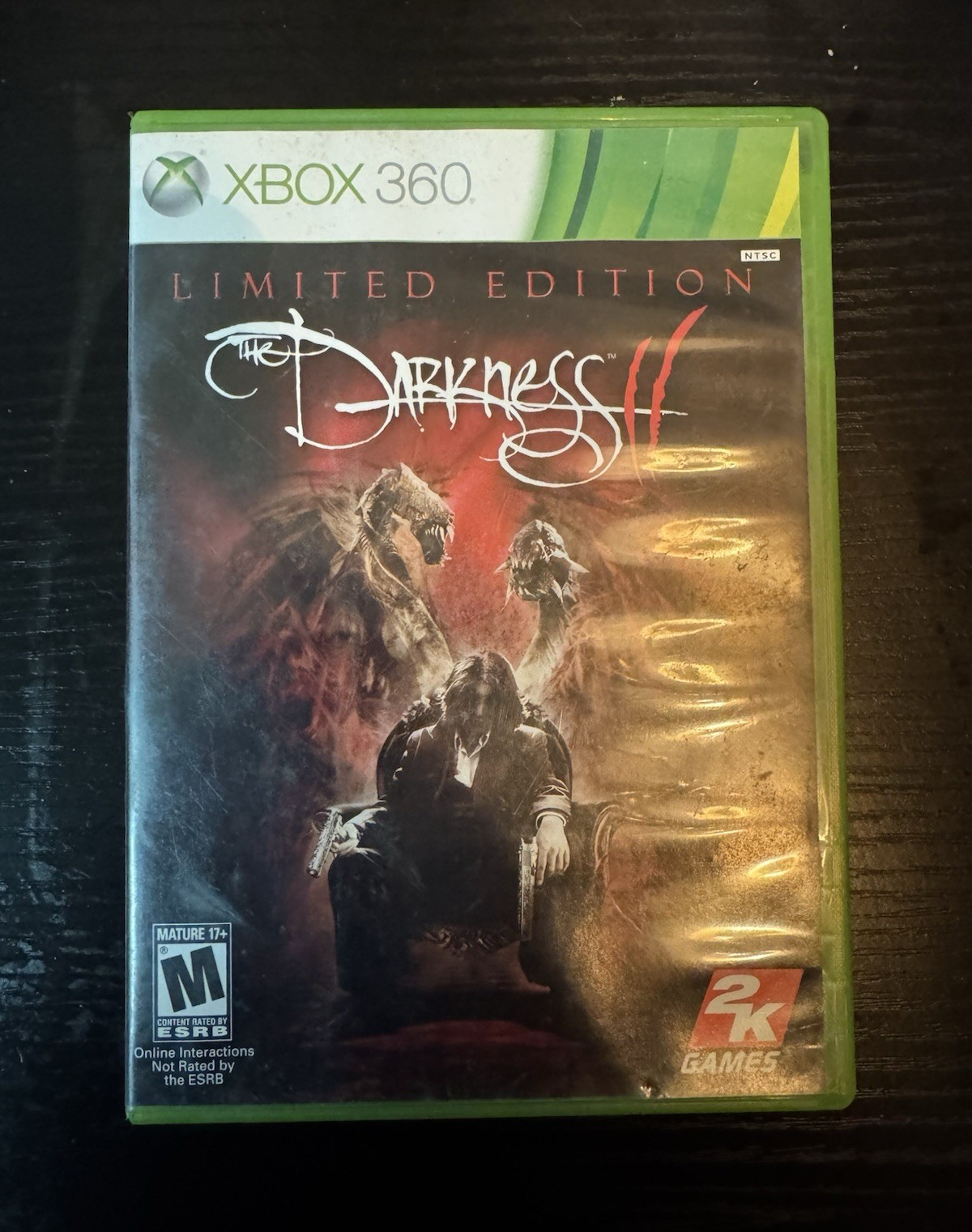 The Darkness II Limited Edition (Xbox 360) NTSC-U/C 2012 M w/ Manual 2K
