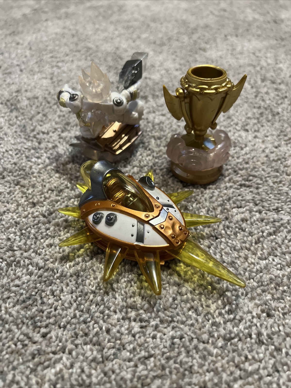 Lot (3) Skylanders SuperChargers Racing Set Figures 87526888 87560888 87578888