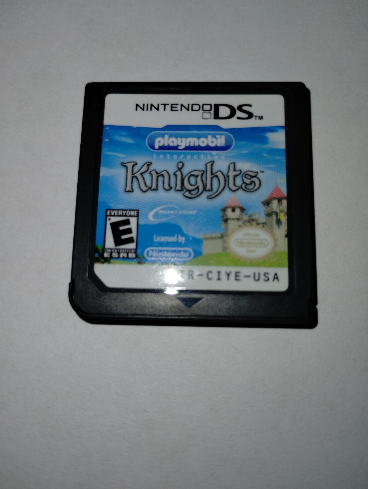 Playmobil Knights (Nintendo DS, 2010) FREE SHIPPING