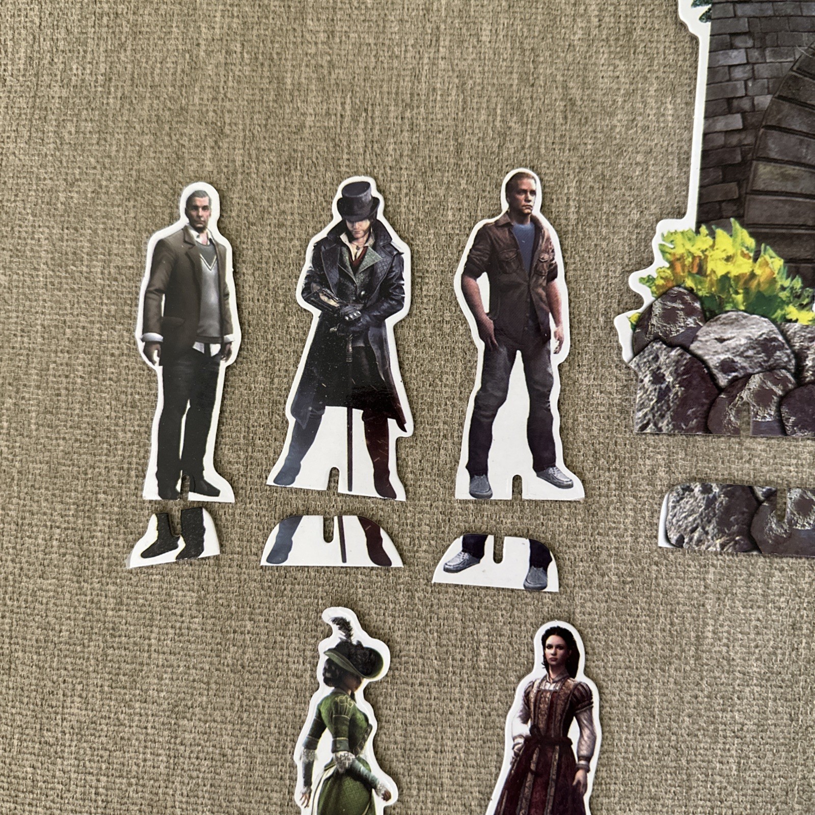 Assassin’s Creed Cardboard Cutouts Jacob Frye Claudia Xbox PlayStation Cos Play