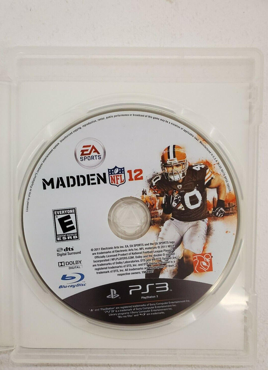Madden NFL 12 – Sony PlayStation 3 PS3 Free Shipping