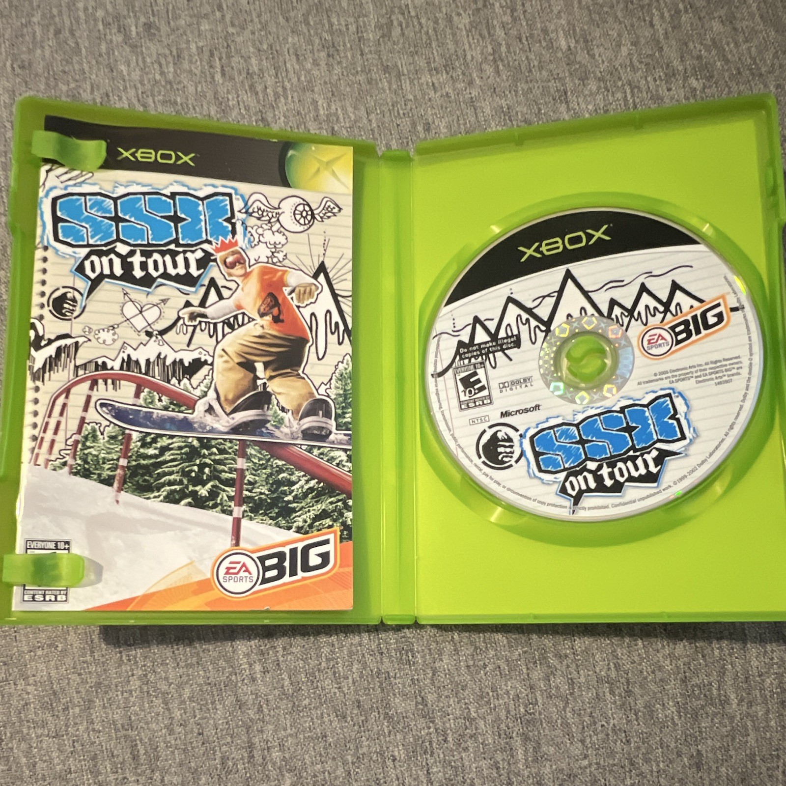 EA SPORTS BIG SSX On Tour Microsoft Xbox Sports E10+ NTSC-U/C SSX Series
