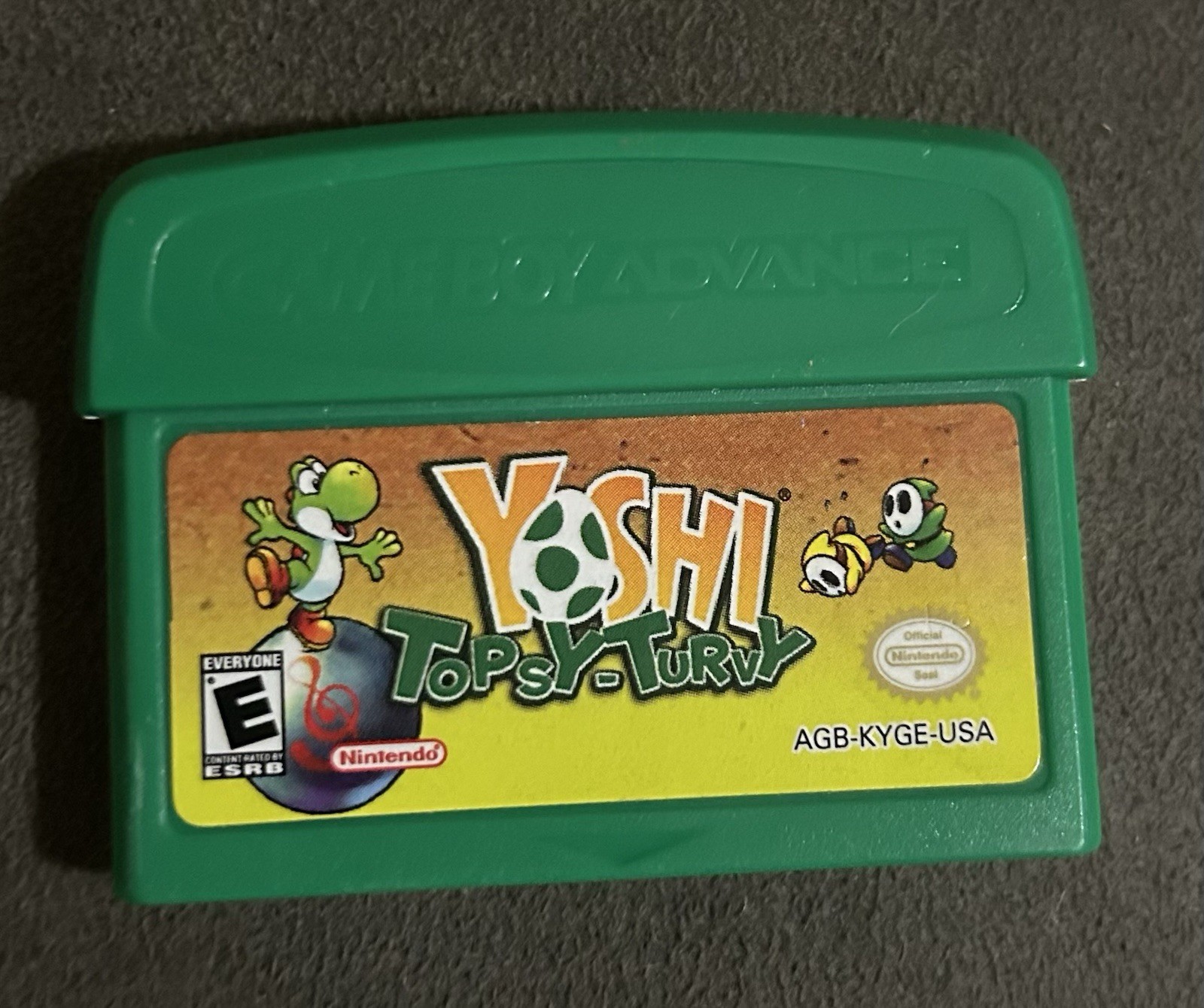 Yoshi: Topsy Turvy (Nintendo Game Boy Advance GBA) Tested
