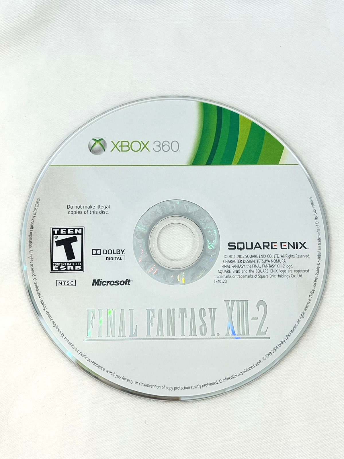 Final Fantasy XIII & XIII-2 Xbox 360 CIB w/Manuals & Discs Works