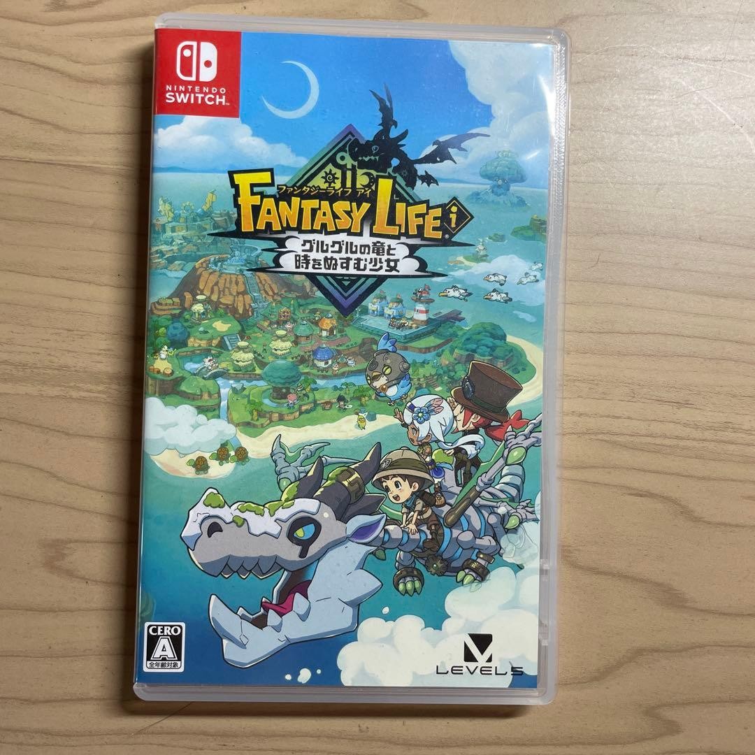 Fantasy Life i: The Girl Who Steals Time Nintendo Switch Game Software Used