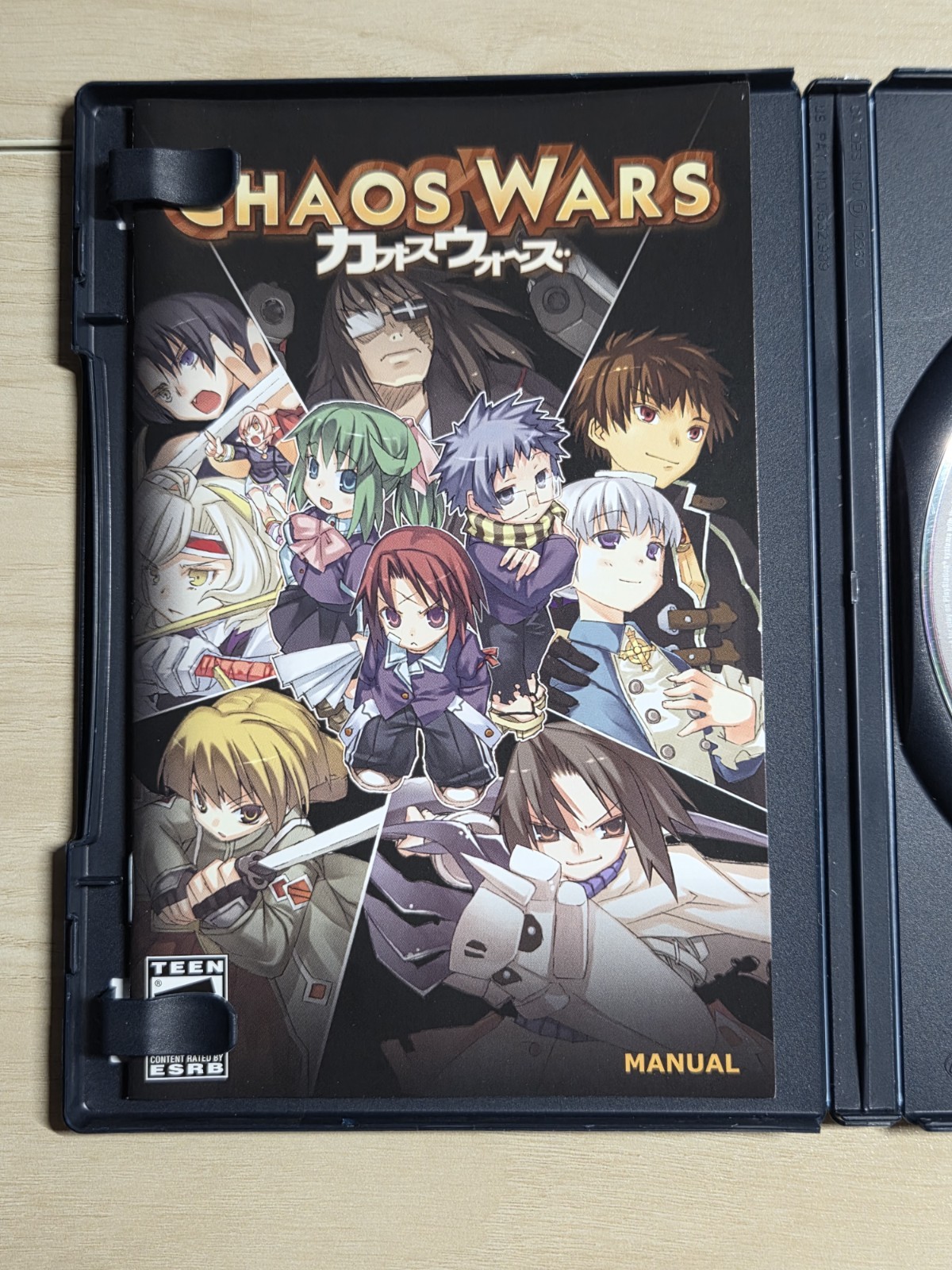 Chaos Wars PS2 (Sony PlayStation 2, 2008) CIB Complete w/Manual Tested