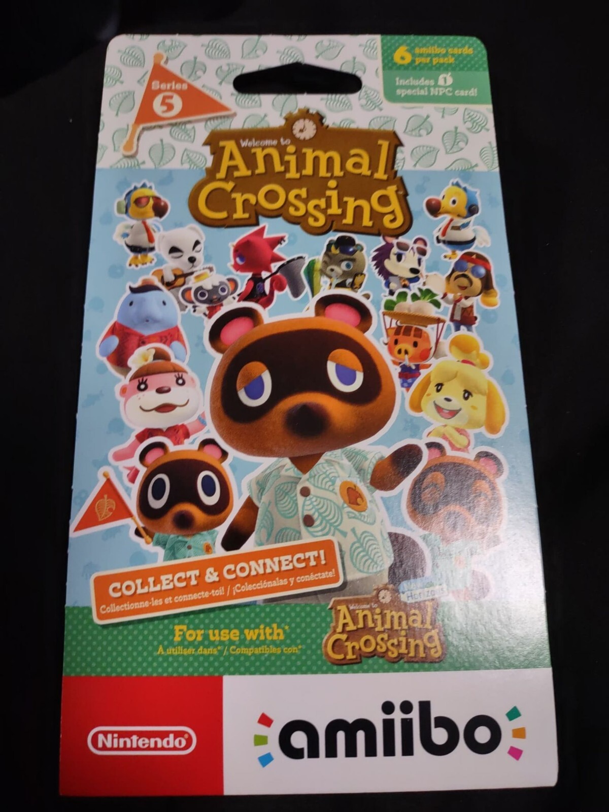 Animal Crossing Nintendo Switch Amiibo Pack 1, 2, 3, 4, 5, and Sanrio (1 pack)