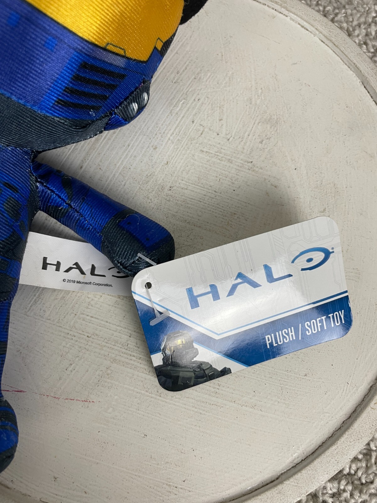 2019 Microsoft Studios 343 Industries Toy Factory 8″ Halo Plush Soft Toy Blue