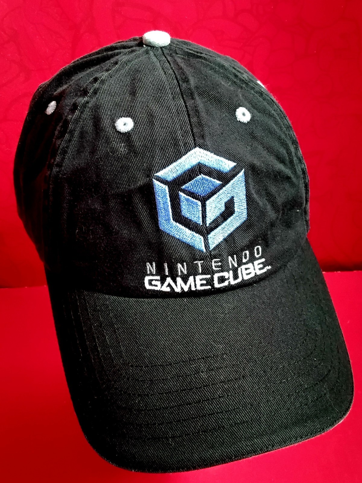 Authentic 2001 Nintendo GameCube Promotional hat with tag, Black, Nvr Usd!