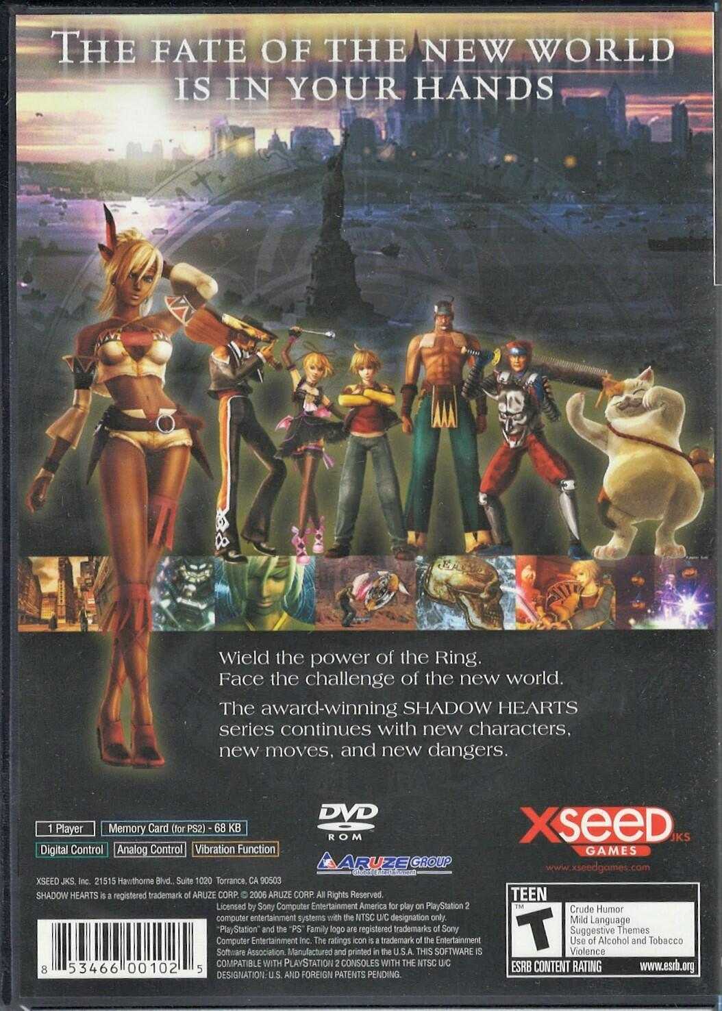 Shadow Hearts: New World PS2 (Brand New Factory Sealed US Version) Playstation 2