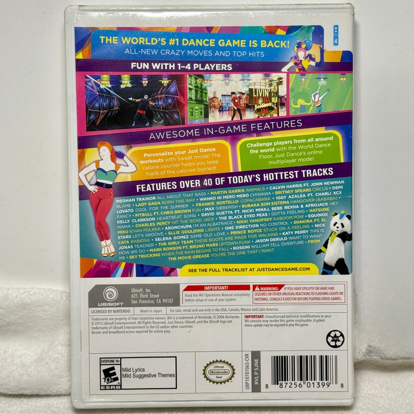 Just Dance 2016 Nintendo Wii