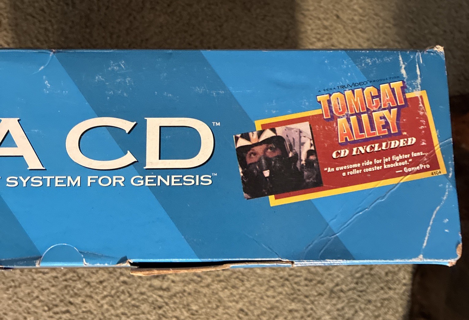 Sega CD Action System Sega Console – Tomcat Alley Bundle – Model 2 Boxed *READ*