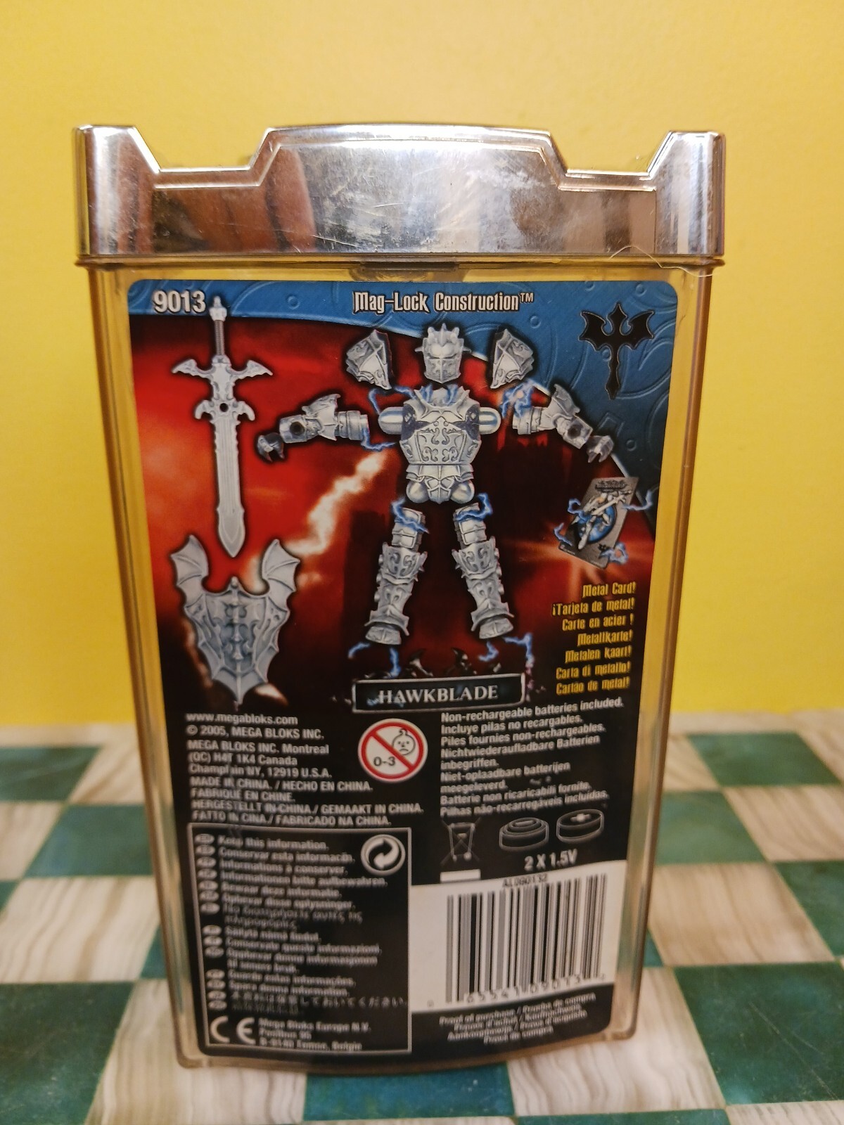 Mega Bloks Mag Warriors Hawkblade Action Figure 9013 New Sealed Vintage 2005 Toy