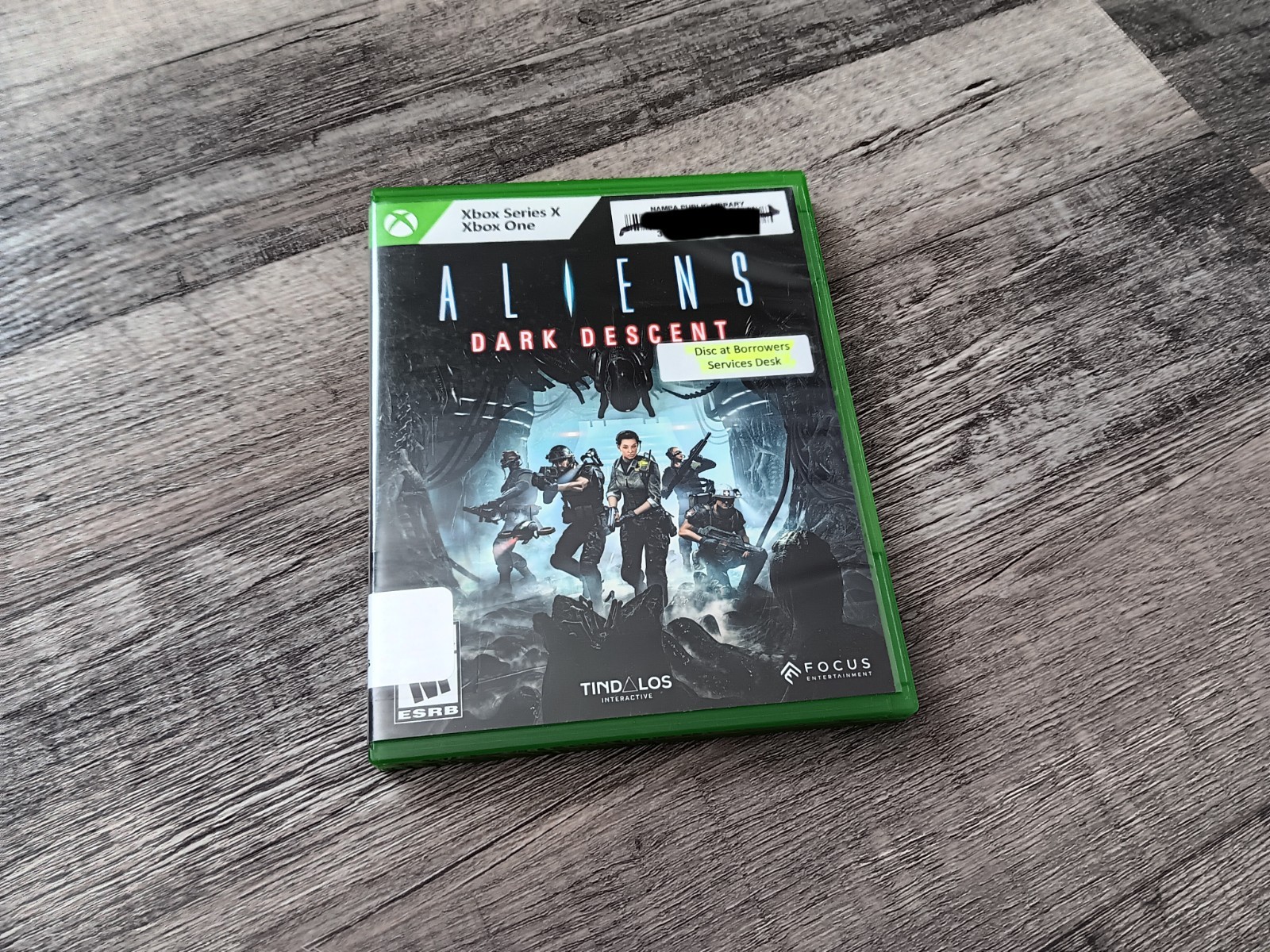 Aliens Dark Descent Microsoft Xbox Series X Video Game Xbox One 2023 CIB