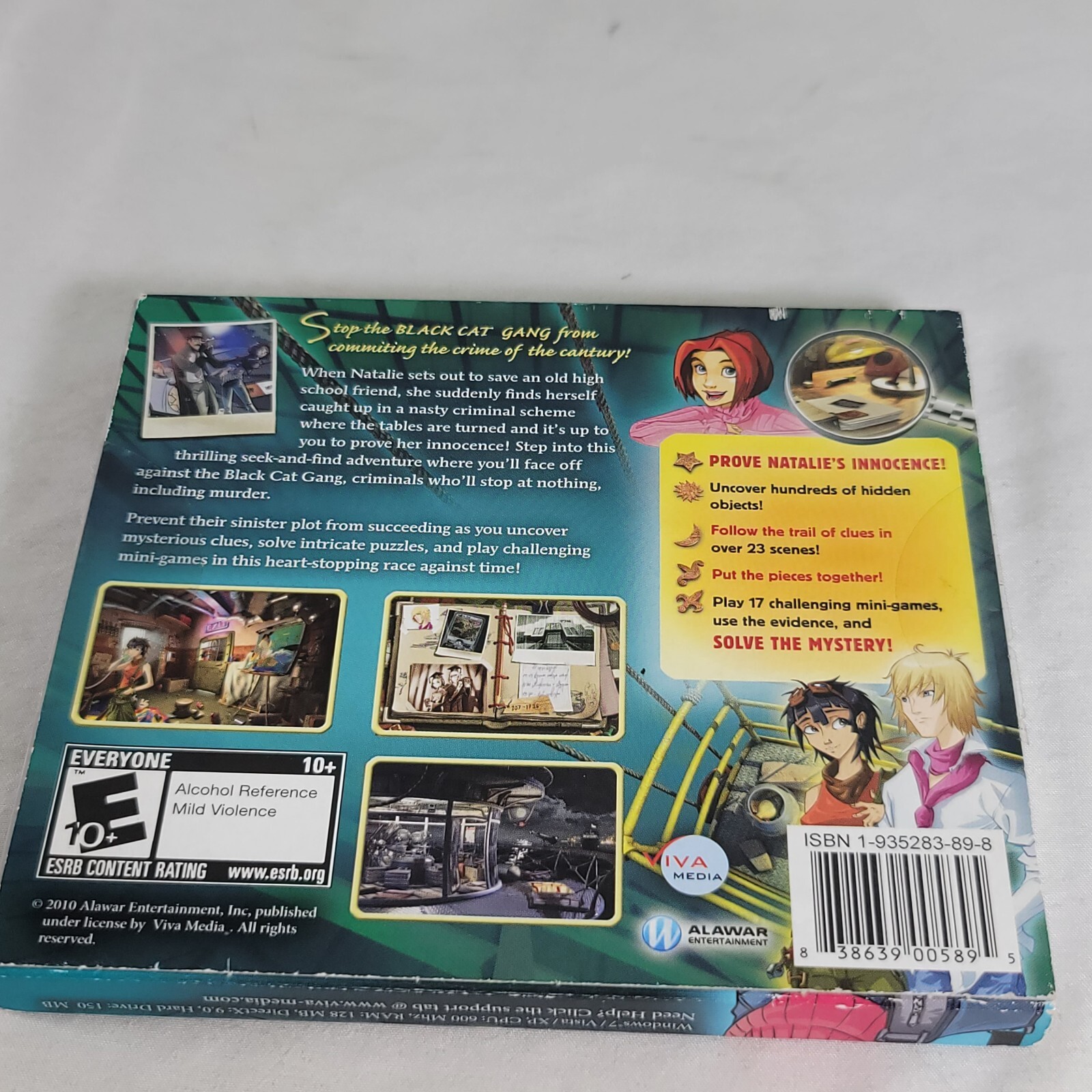 Natalie Brooks: The Mystery of Hillcrest High (PC, 2010)