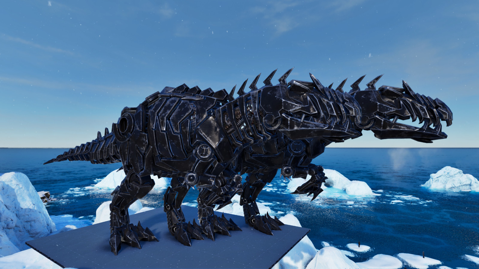 🔥ARK Survival Ascended PvE PC/XBOX/PS NEW Tek Giga Solid 79 Actual Black Pair