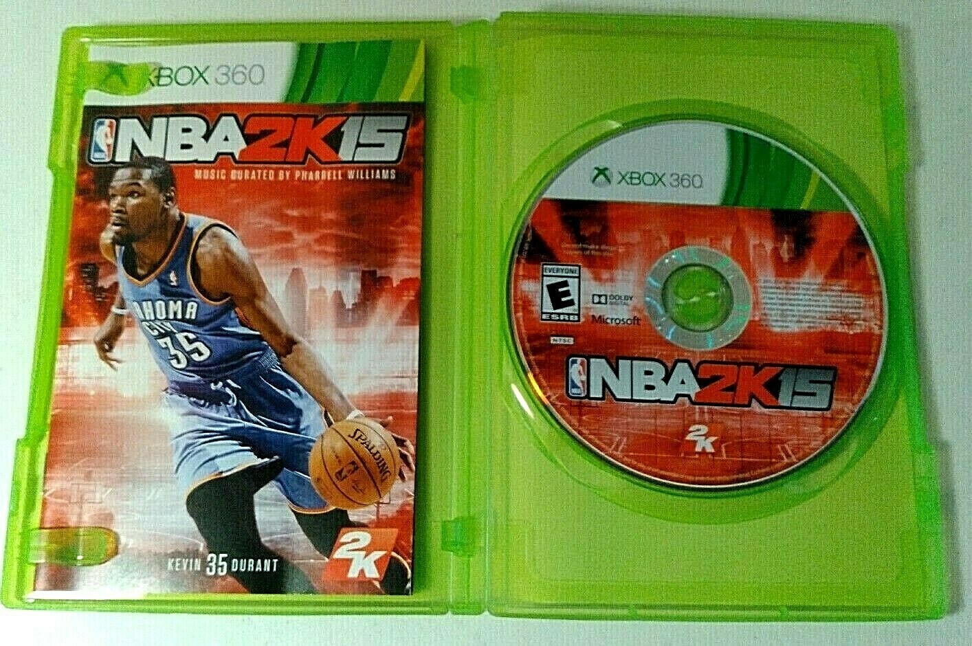XBOX 360 Game – NBA 2K 15 – Kevin Durant #35, better with Kinect